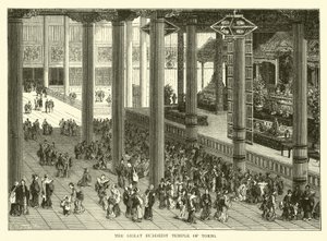 Der große buddhistische Tempel von Tokio von English School