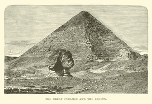Die große Pyramide und die Sphinx von English School