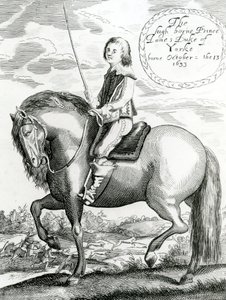 Der hochgeborene Prinz James Herzog von York, 1640-50 von English School