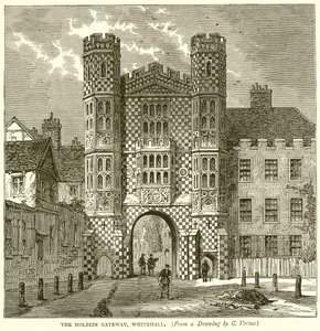 Das Holbein-Tor, Whitehall von English School