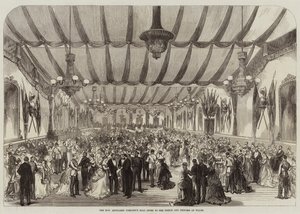 Ball der Honourable Artillery Company für den Prinzen und die Prinzessin von Wales von English School