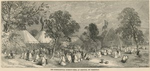 Das Fest der Gartenbaugesellschaft in Chiswick von English School
