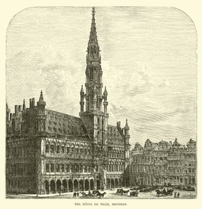 Das Rathaus, Brüssel von English School