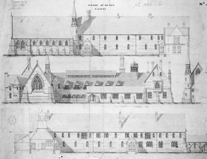 Das Haus der Barmherzigkeit, Clewer, ca. 1853
