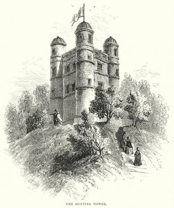 Der Jagdturm (Gravur) von English School