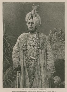Das Imperial Institute: Seine Hoheit der Rajah von Kapurthala von English School
