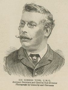 Das Imperial Institute: Sir Somers Vine, stellvertretender Sekretär und Generalunterdirektor von English School