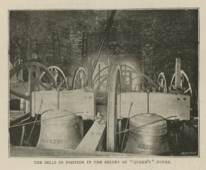 Das Imperial Institute: Die Glocken im Glockenturm des Queens Tower von English School