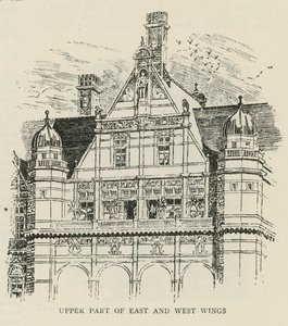 Das Imperial Institute: Oberer Teil der Ost- und Westflügel von English School