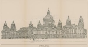 Das Imperial Institute, Entwurf von T N Deane und T M Deane von English School