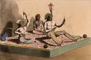 Die indischen Jongleure, Oktober 1813, aus 
