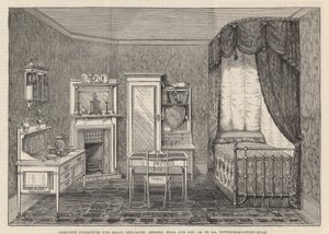 Die Internationale Gesundheitsausstellung: Komplettmöbel für kleines Schlafzimmer von English School