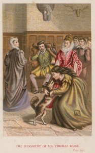 Das Urteil von Sir Thomas More von English School