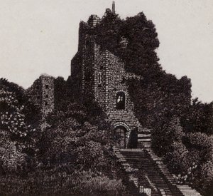 Der Keep, Cardiff Castle von English School