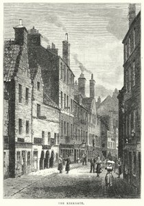 Die Kirkgate (Stich) von English School