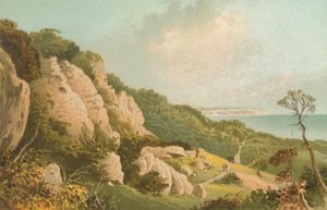 Der Erdrutsch bei Ventnor - Isle of Wight von English School