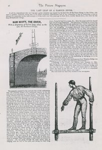 Der letzte Sprung eines berühmten Tauchers von English School