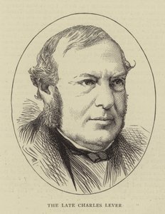 Der verstorbene Charles Lever (Stich) von English School