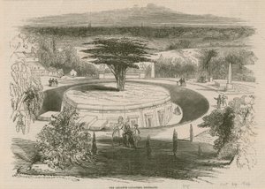 Die Libanon-Katakombe, Highgate Cemetery, London von English School