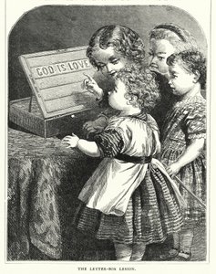 Die Briefkasten-Lektion (Gravur) von English School
