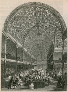 Der Londoner Kristallpalast, Regent Circus, Oxford Street von English School