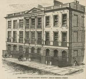 Das London Homoeopathic Hospital, Great Ormond Street von English School