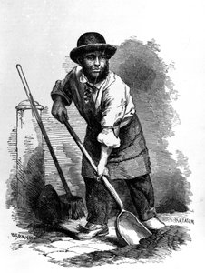 Der Londoner Müllsammler, Illustration aus 