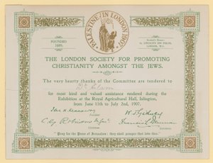 Die Londoner Gesellschaft zur Förderung des Christentums unter den Juden von English School