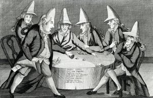 Der Macaroni-Kessel, veröffentlicht von M. Darly, 1772