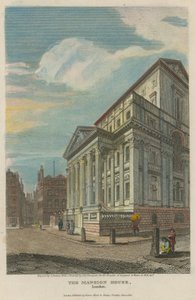 Das Mansion House, London von English School