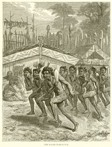 Der Maori-Kriegstanz von English School