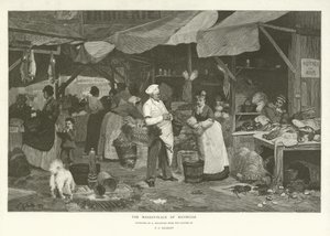 Der Marktplatz von Maubeuge von English School