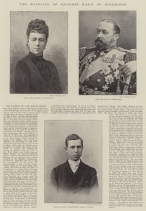 Die Hochzeit von Prinzessin Marie von Edinburgh von English School