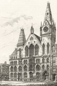 Die Memorial Hall, Farringdon Street, aus 