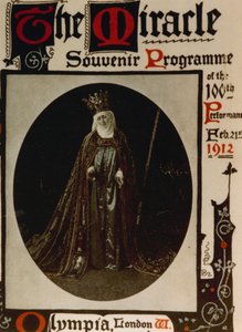 Das Wunder, produziert im Olympia von Max Reinhardt im Jahr 1912 mit einer Besetzung von 1500. Programm