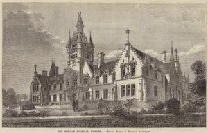Das Morgan Hospital, Dundee (Stich) von English School