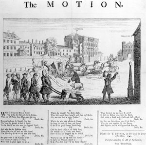 Die Bewegung, 1741 von English School
