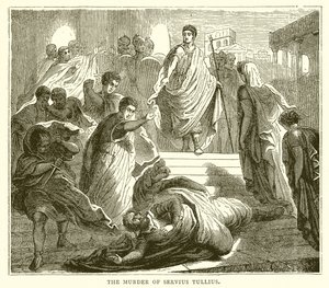 Der Mord an Servius Tullius von English School