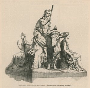 Das Nationaldenkmal für den Prinzgemahl: Europa von English School