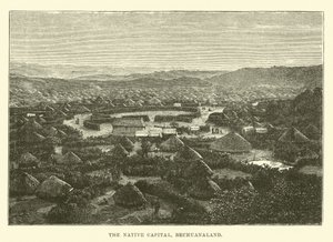Die einheimische Hauptstadt, Bechuanaland von English School