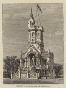 Das neue Burns-Denkmal in Kilmarnock