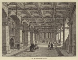 Das neue Stadtmuseum, Guildhall (Gravur) von English School