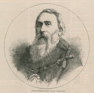 Der neue Lord Mayor und Sheriffs: Thomas Scambler Owden, Lord Mayor von English School