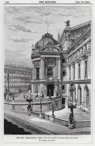 Das neue Opernhaus, Paris von English School