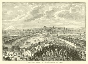 Die Nihon Bashi, die London Bridge von Tokio von English School