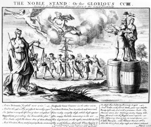 Der edle Stand, oder die glorreichen CCIII, geweiht zu ihrem unsterblichen Ruhm bis in die Nachwelt, ca. 1733 von English School