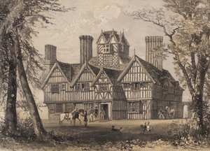 The Oak House, West Bromwich, Staffordshire von English School