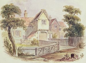 Das Alte Käsekuchenhaus, 1841 von English School