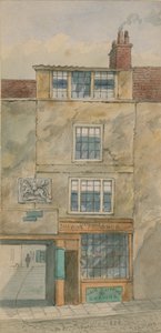 The Old George Inn, Snow Hill, London, 1854 von English School