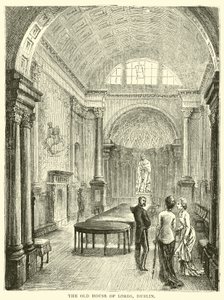 Das alte Oberhaus, Dublin von English School